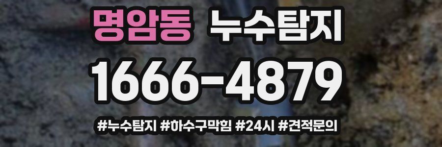 누수닥터 누수탐지