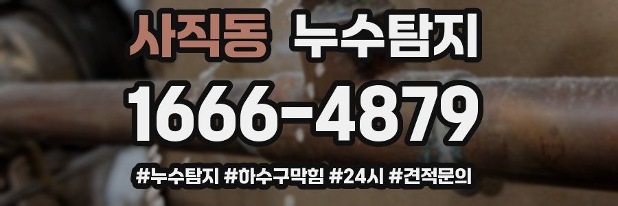 누수닥터 누수탐지