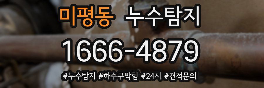 누수닥터 누수탐지