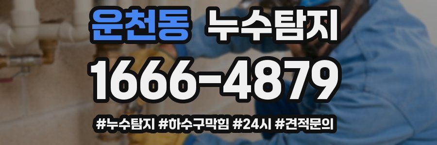 누수닥터 누수탐지