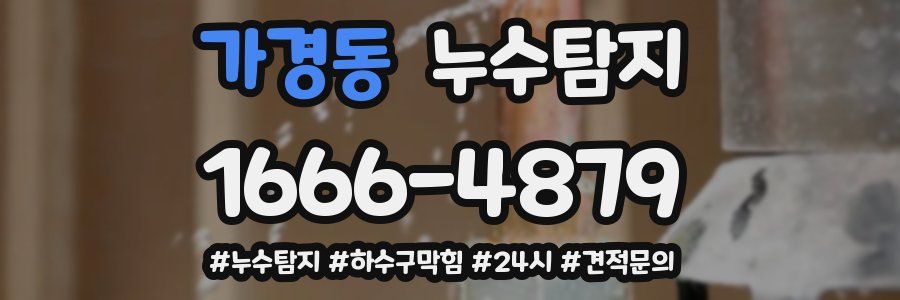 누수닥터 누수탐지