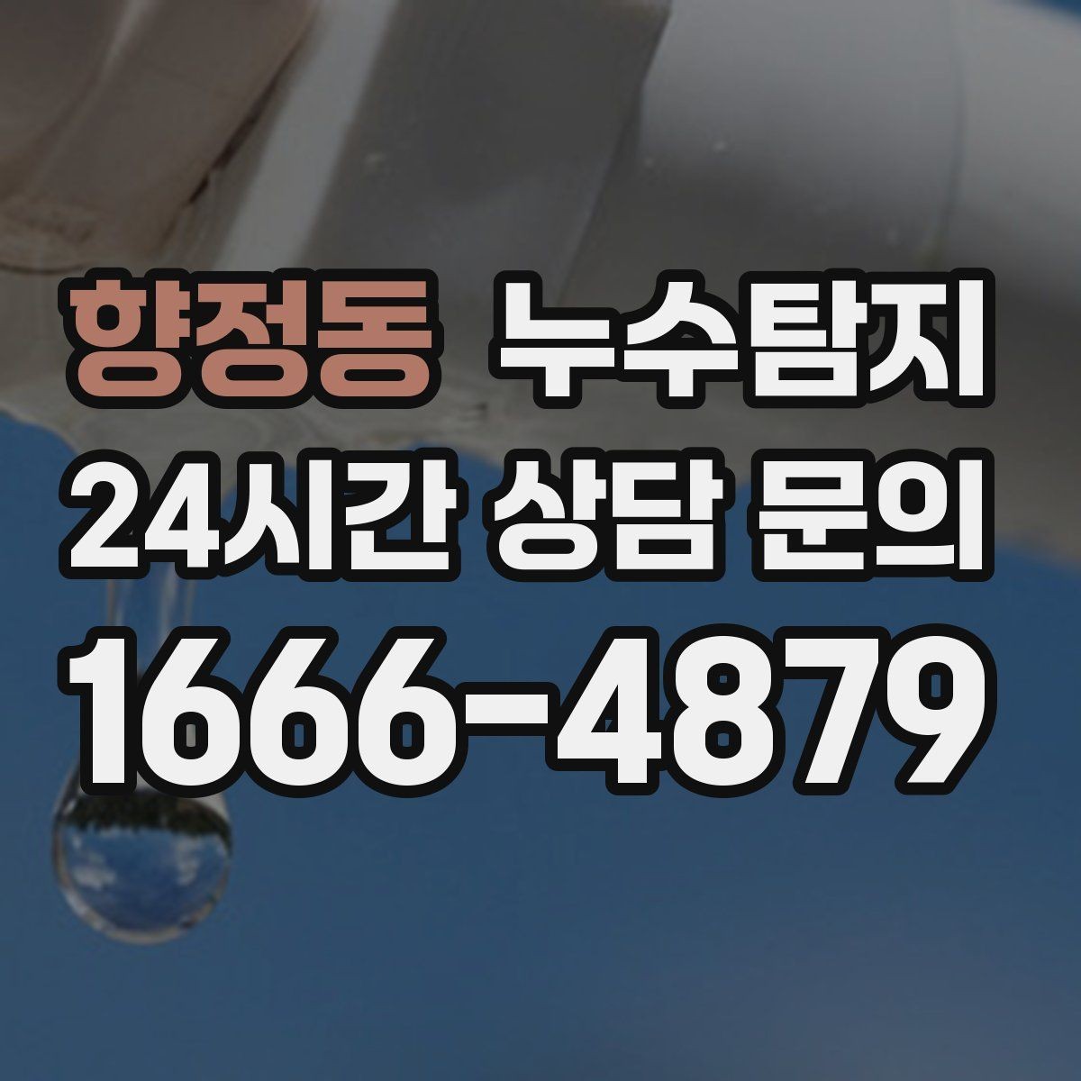 향정동 누수탐지 리모델링 전 필수 점검