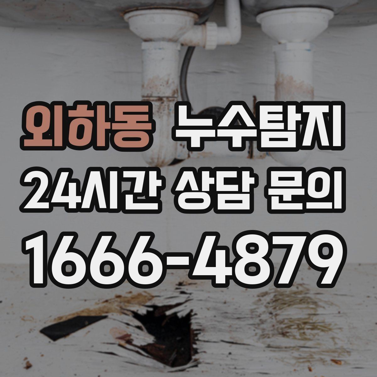 외하동 누수탐지 관리사무소와 협의한 과정 기록