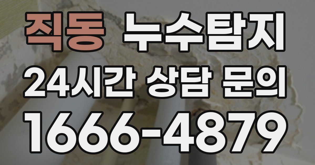 하수구막힘