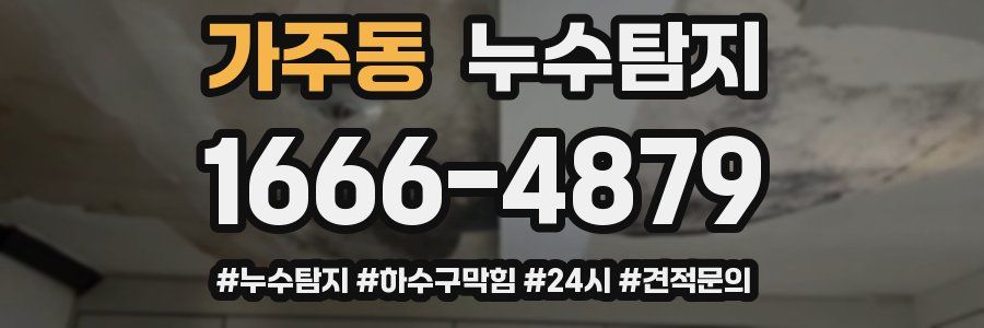 누수닥터 누수탐지
