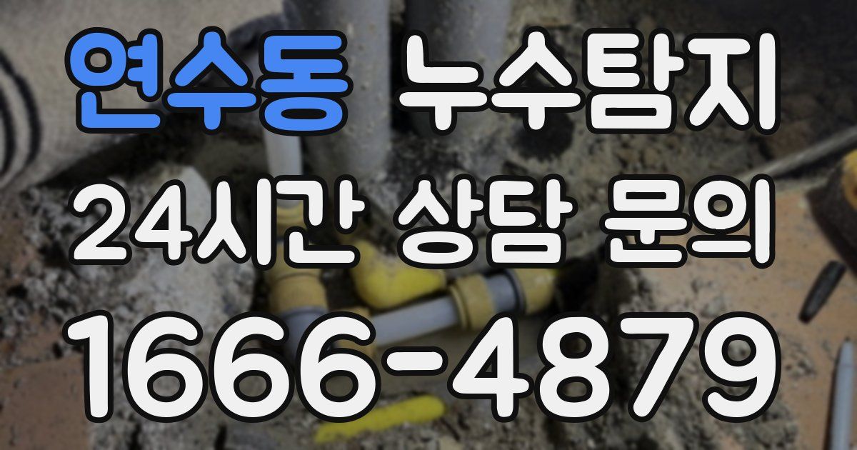 하수구막힘