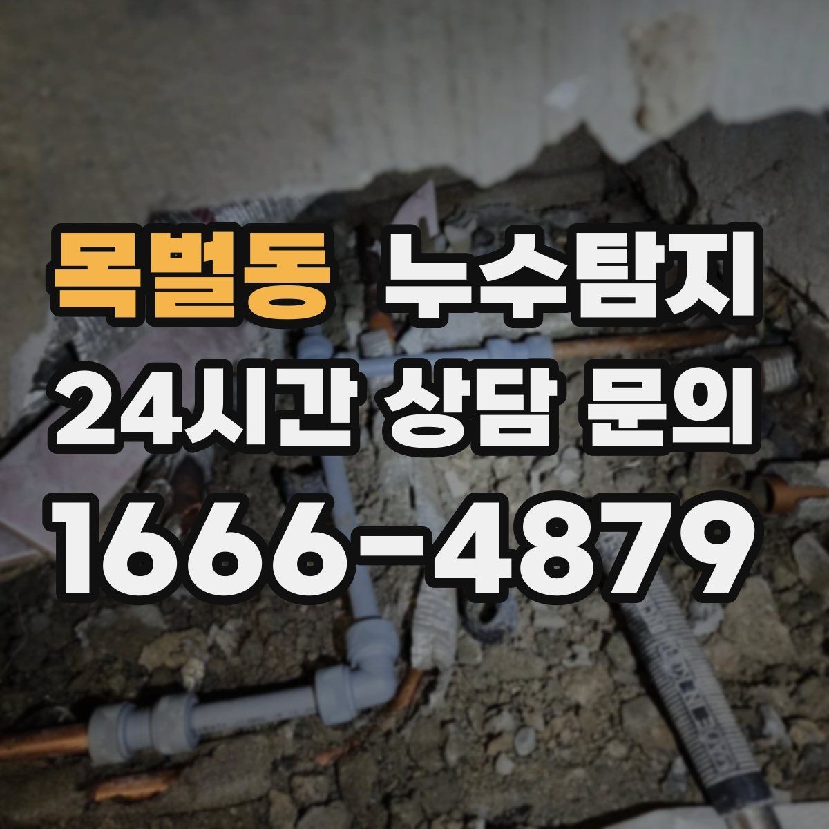 목벌동 누수탐지 보이지 않는 누수도 정확히
