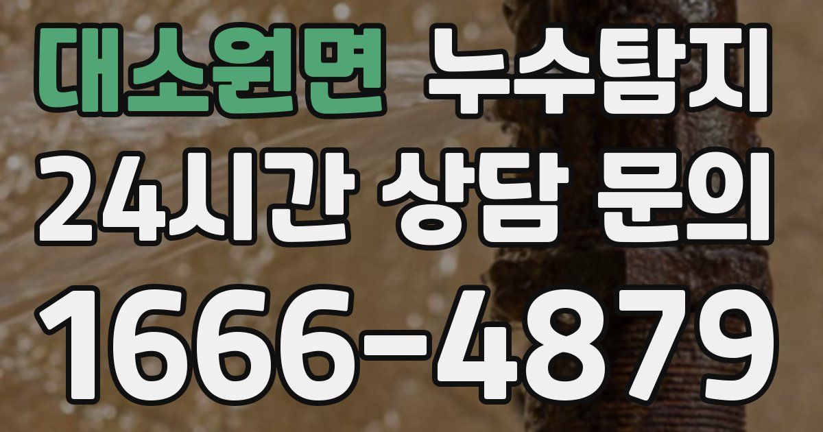 하수구막힘
