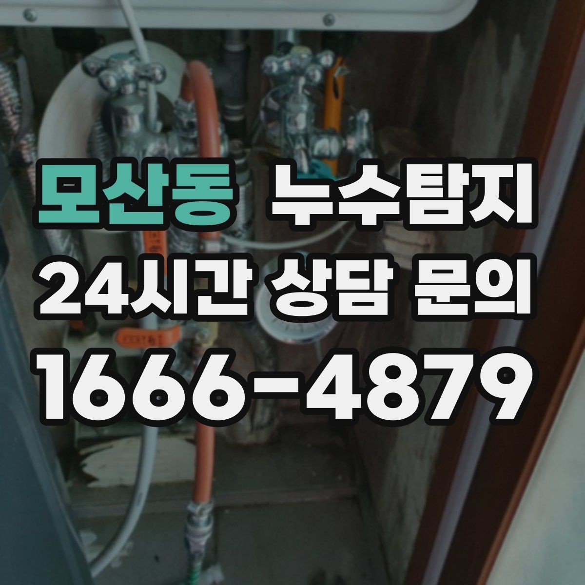 모산동 누수탐지 작은 징후 하나도 놓치지 않는 정밀 진단
