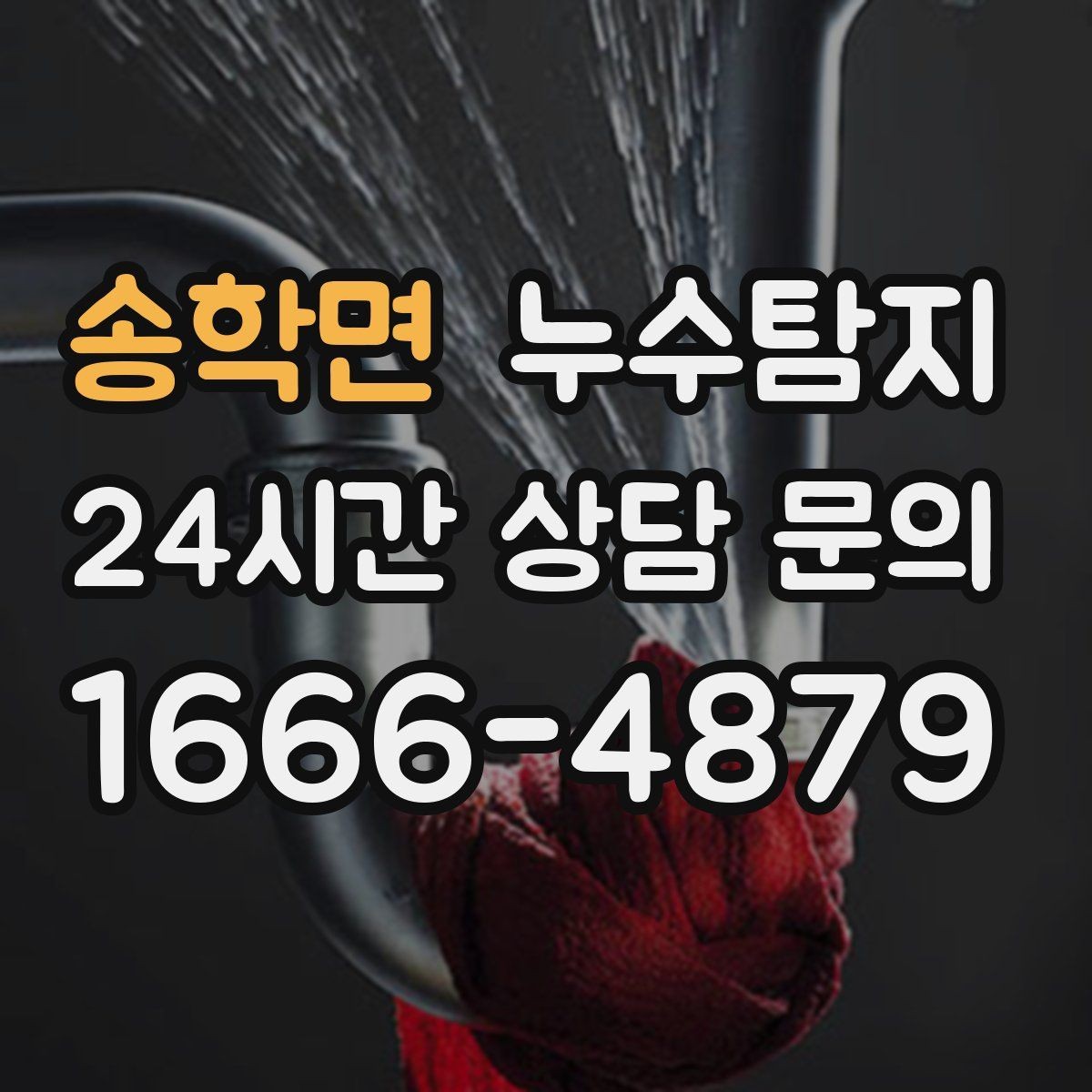 송학면 누수탐지 수도요금 급증 원인 밝힌 사례