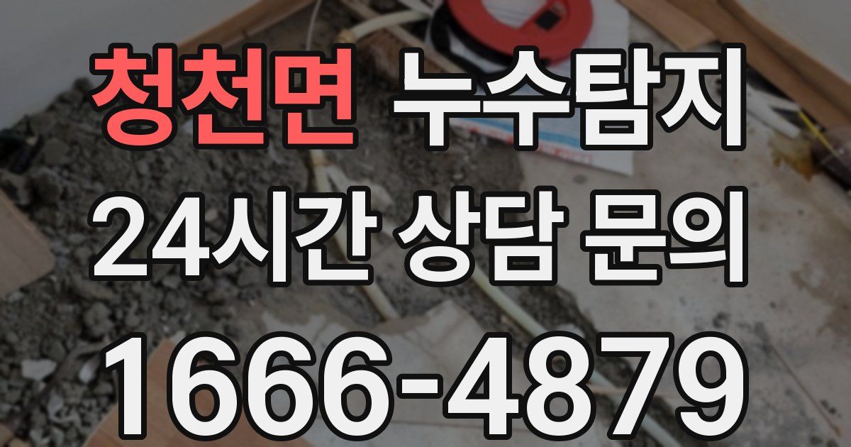 하수구막힘