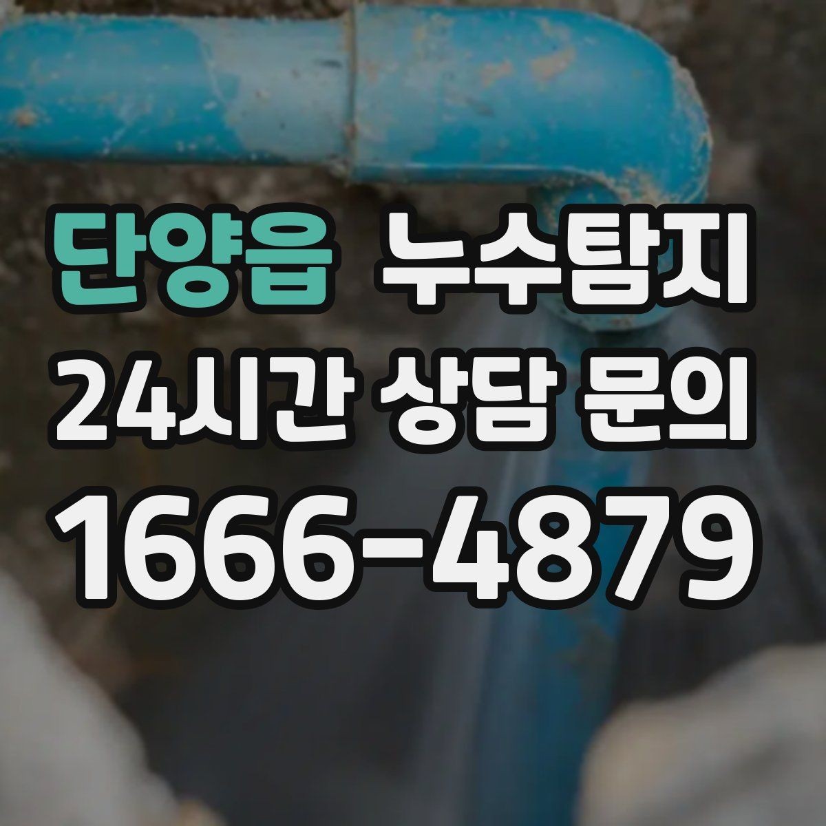 단양읍 누수탐지 문제를 빠르게 해결하는 방법