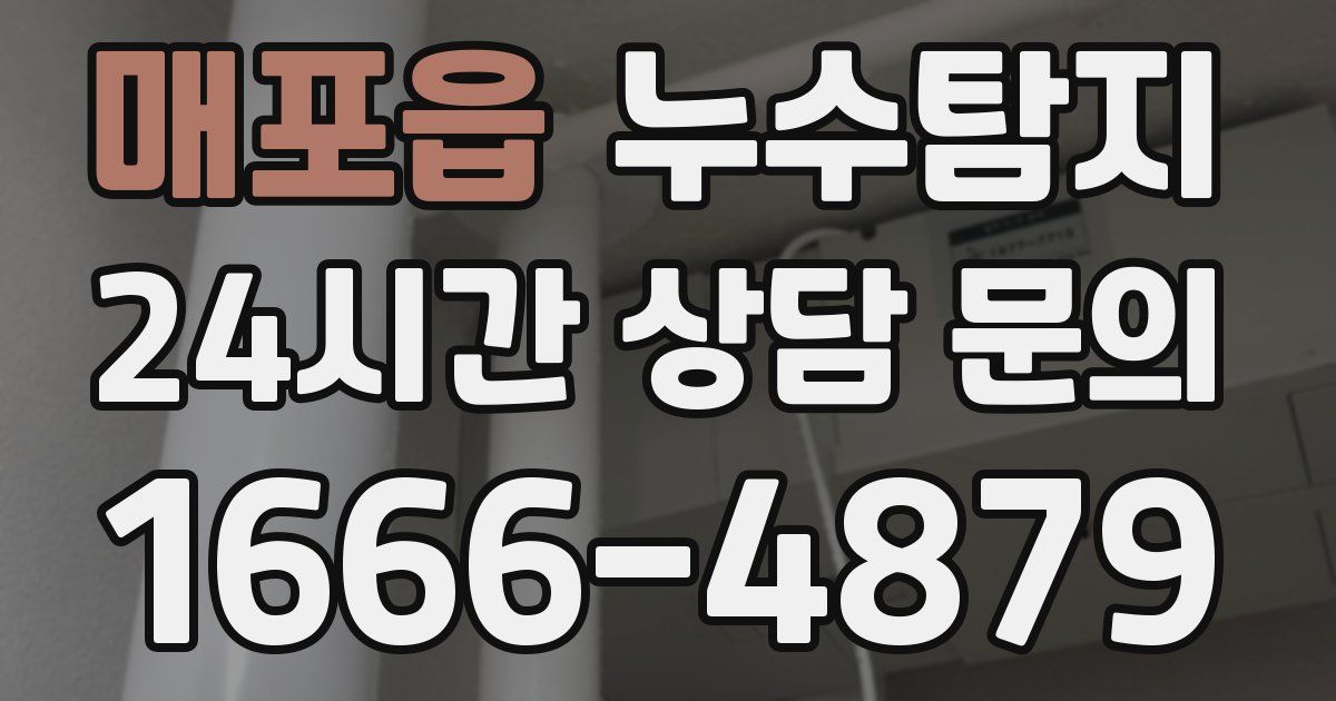 하수구막힘