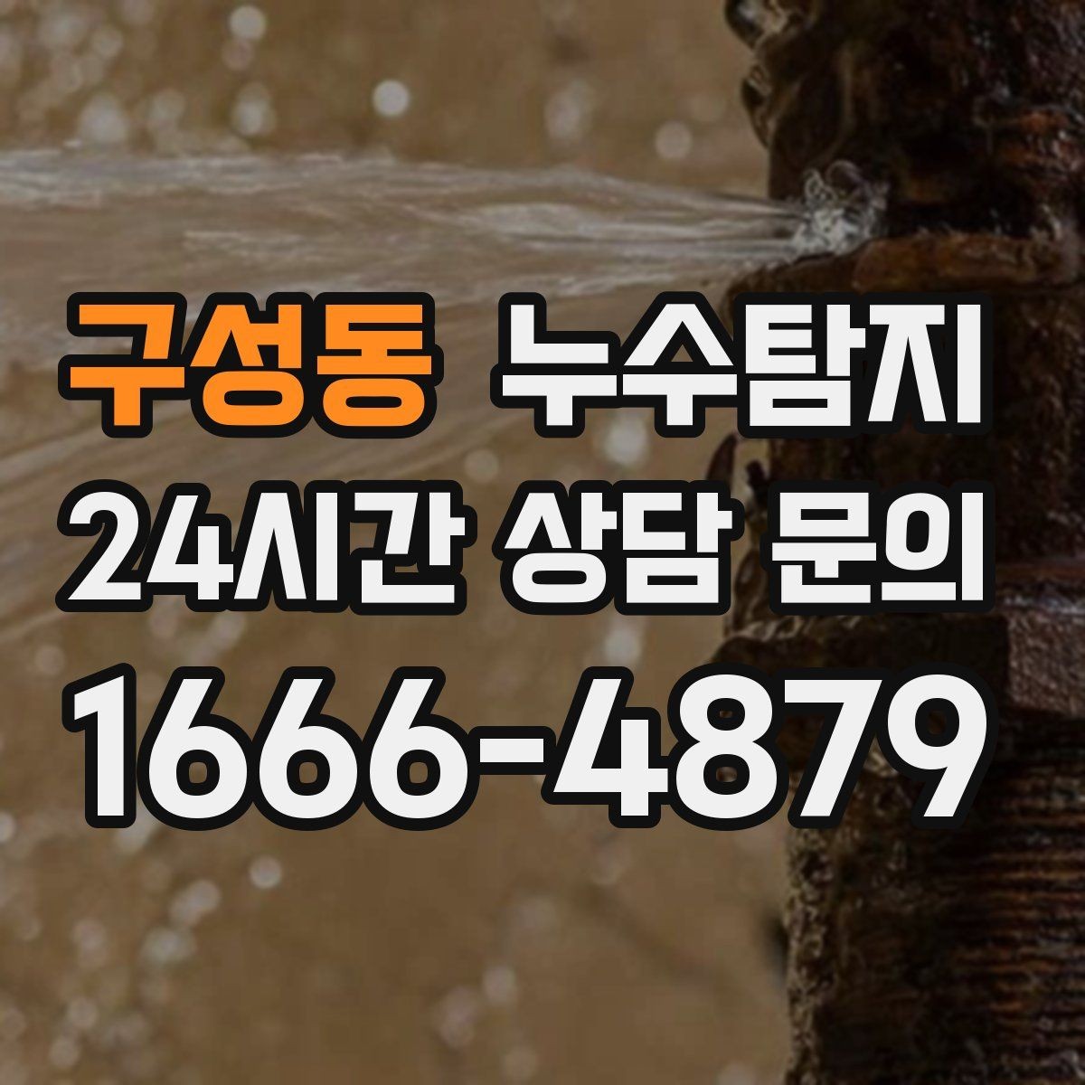 구성동 누수탐지 공용배관 의심되는 부분 찾은 날