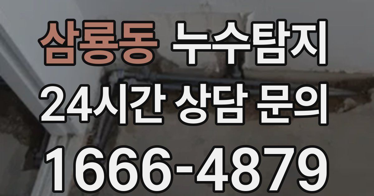 하수구막힘
