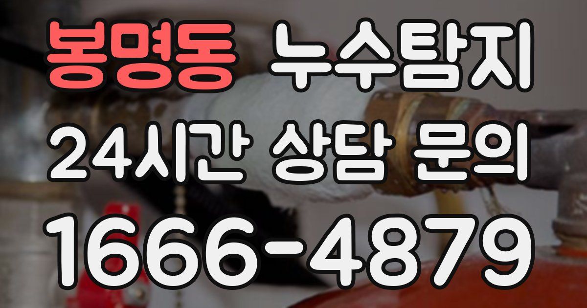하수구막힘