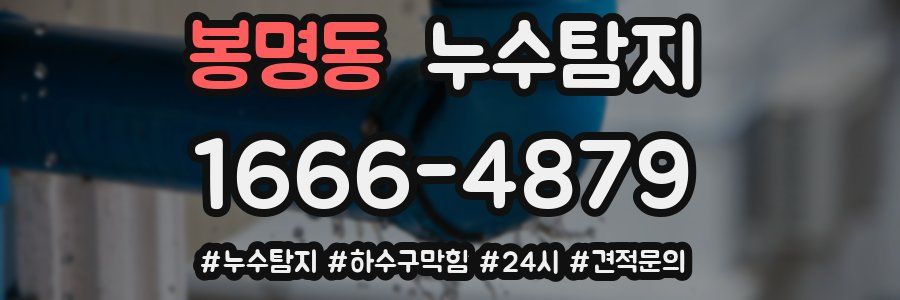 누수닥터 누수탐지