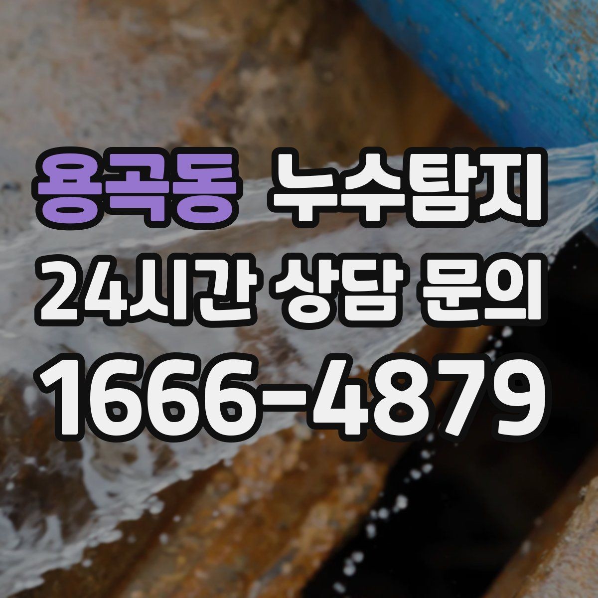 용곡동 누수탐지 비용을 아끼는 합리적 견적 받기