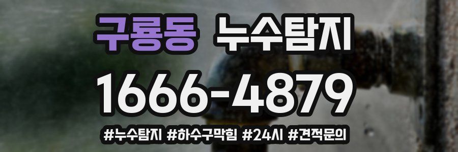 누수닥터 누수탐지