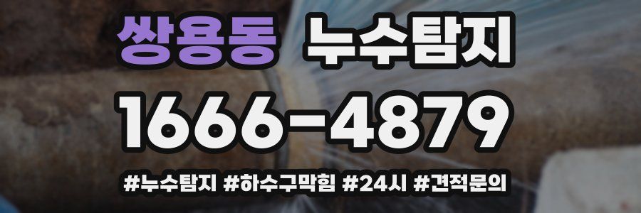 누수닥터 누수탐지