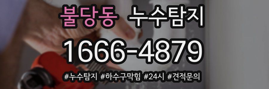 누수닥터 누수탐지