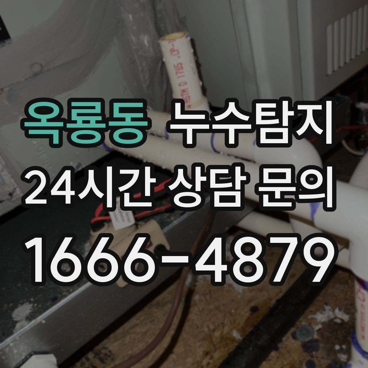 옥룡동 누수탐지 사전 점검으로 일정 지킨 이야기