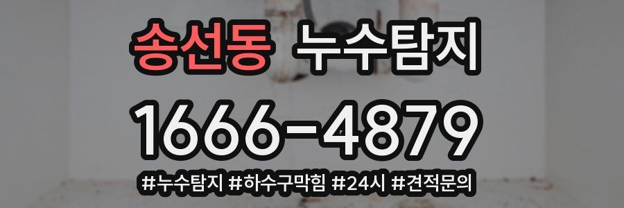 누수닥터 누수탐지