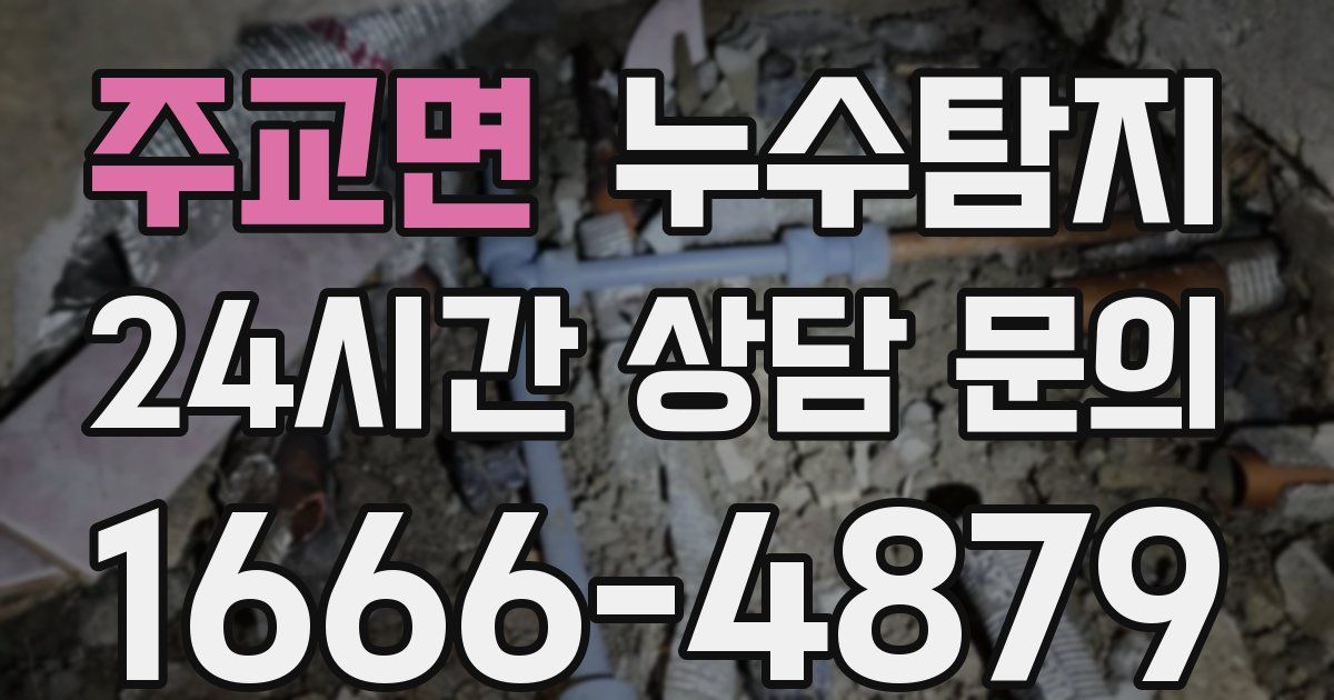 하수구막힘