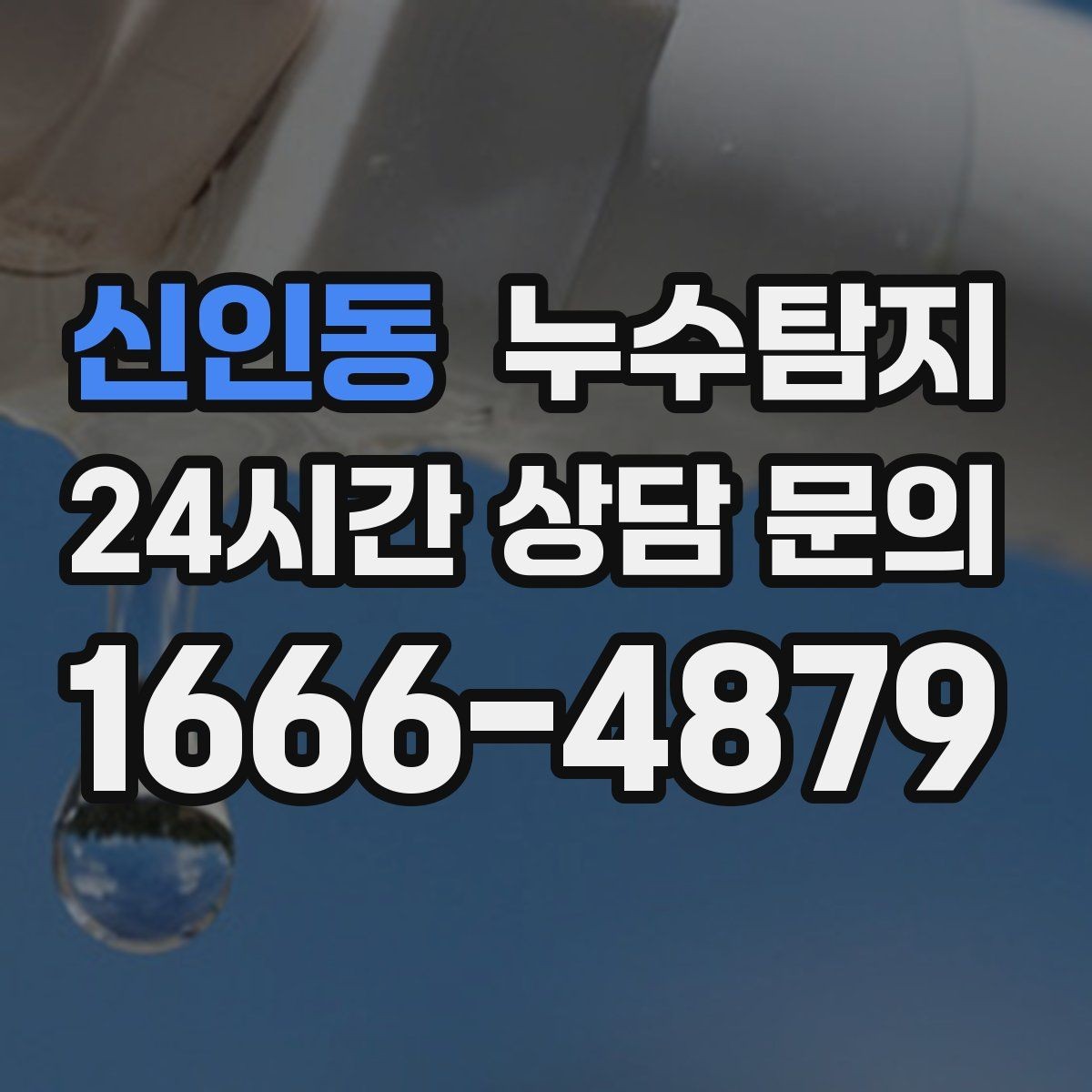 신인동 누수탐지 청소보다 근본 해결에 집중