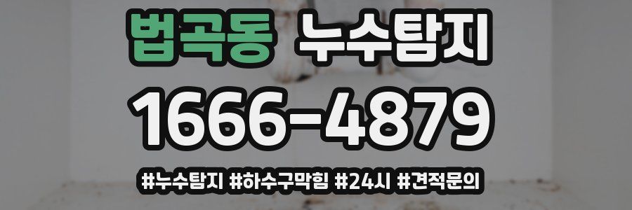 누수닥터 누수탐지