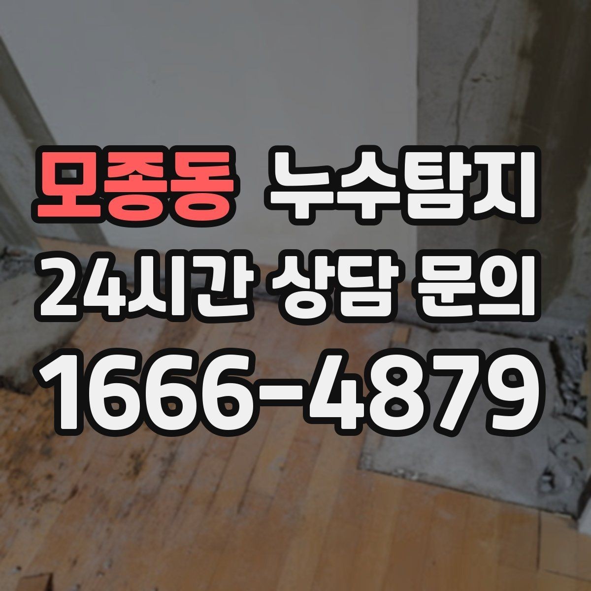 모종동 누수탐지 장비 기반 정확 진단