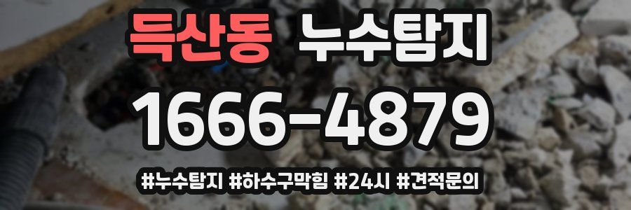 누수닥터 누수탐지