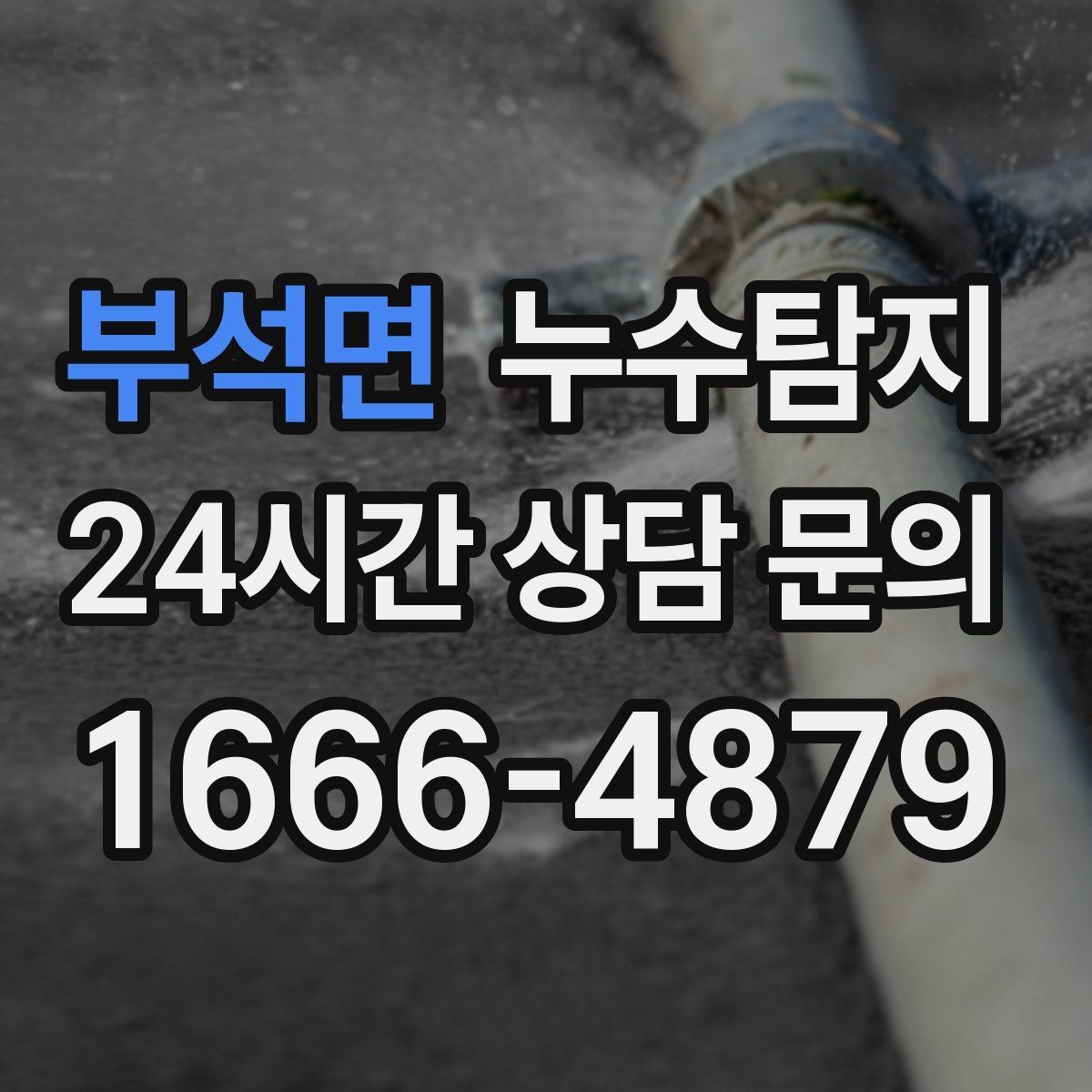 부석면 누수탐지 현관 주변 습기 원인 제거 과정