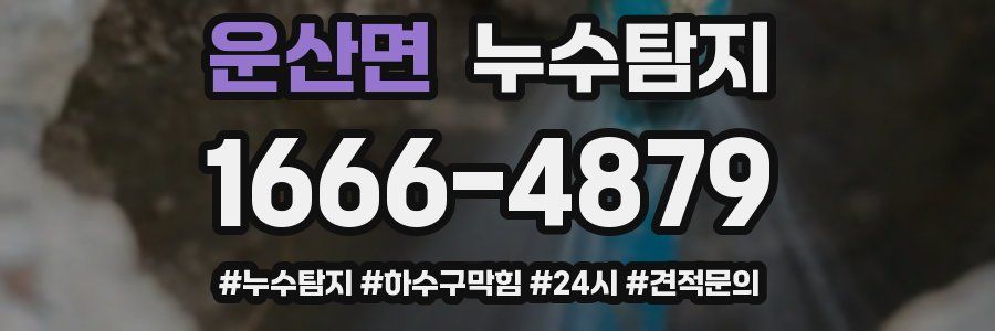 누수닥터 누수탐지