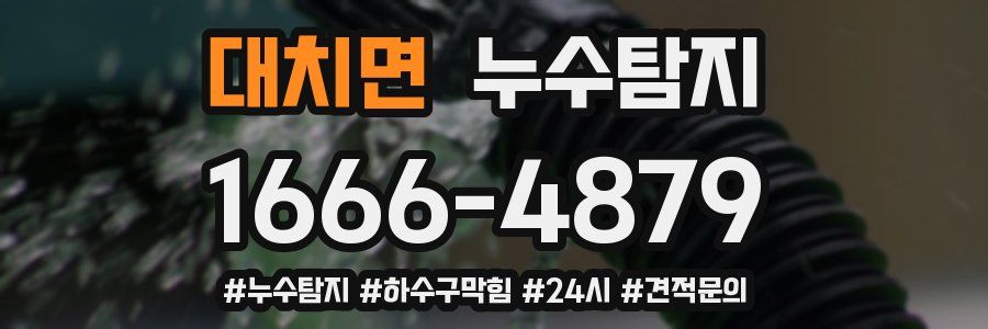 누수닥터 누수탐지