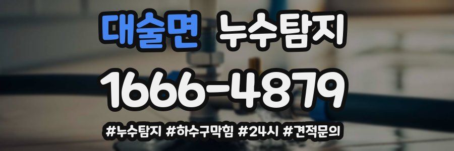 누수닥터 누수탐지