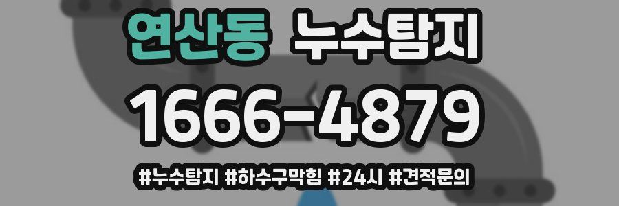 누수닥터 누수탐지