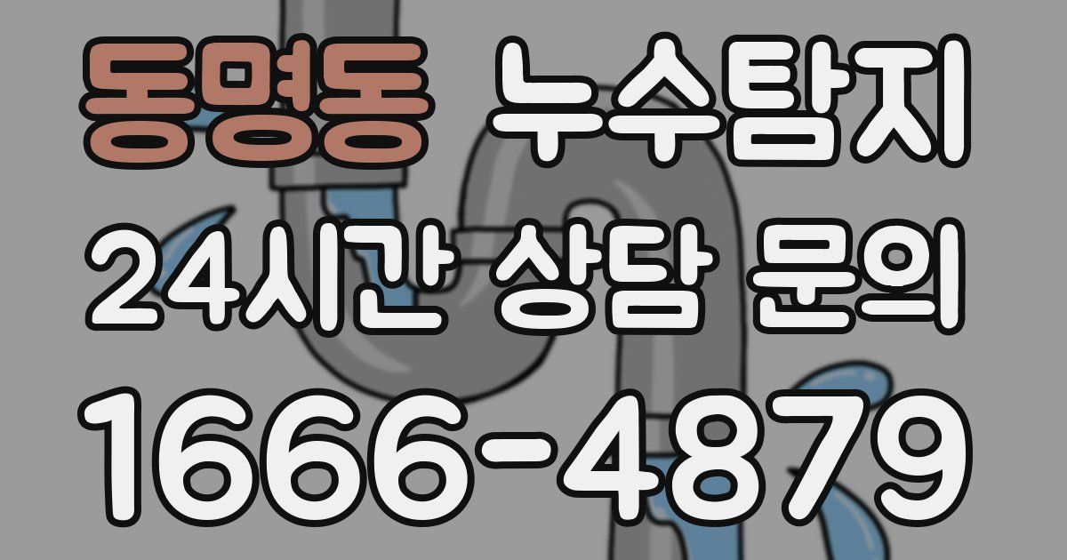 하수구막힘