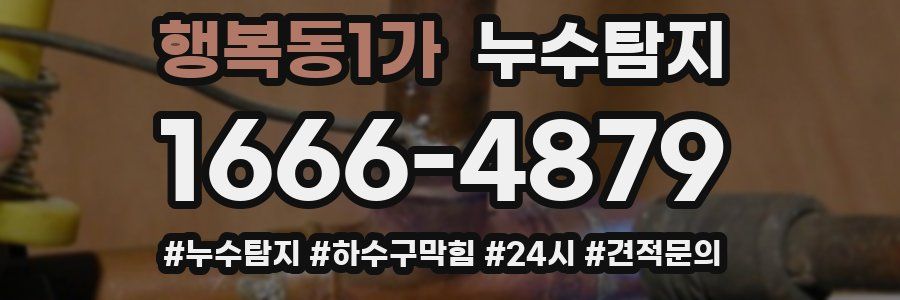 누수닥터 누수탐지