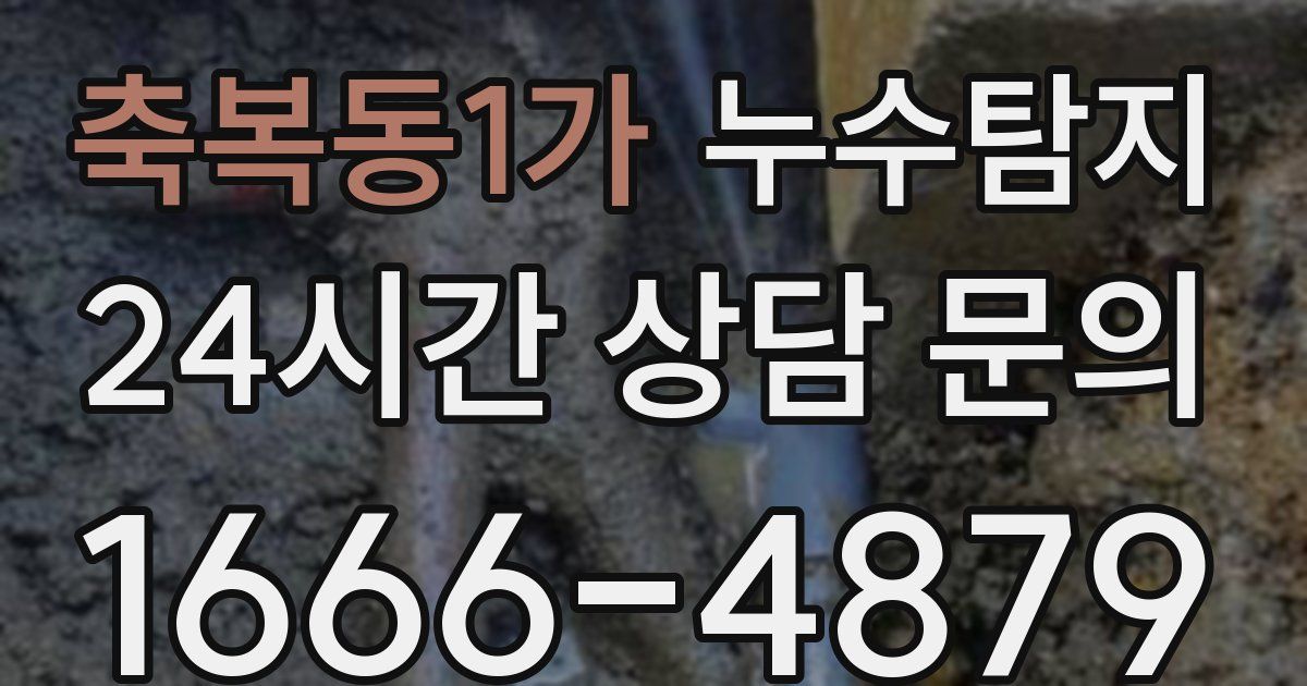 하수구막힘