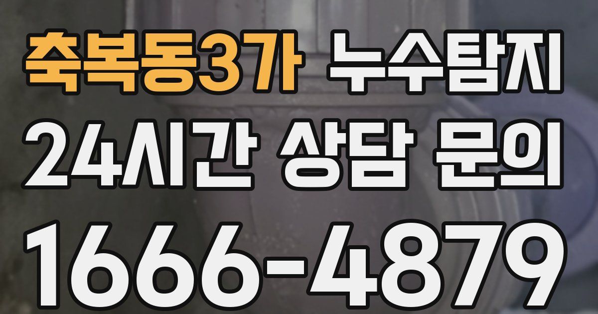 하수구막힘