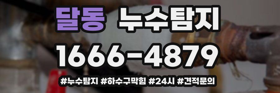 누수닥터 누수탐지