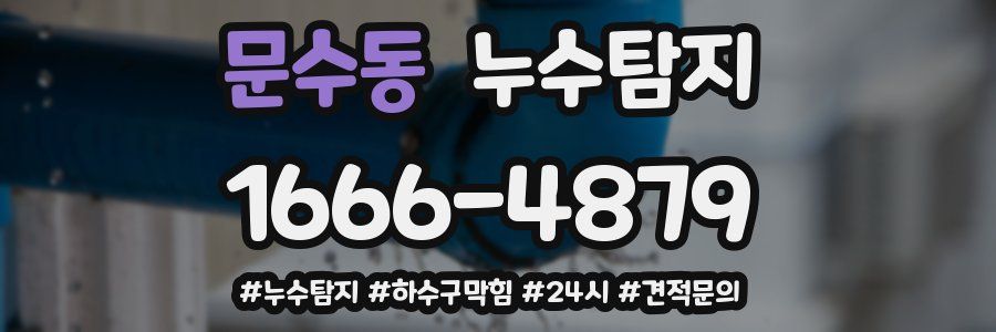 누수닥터 누수탐지