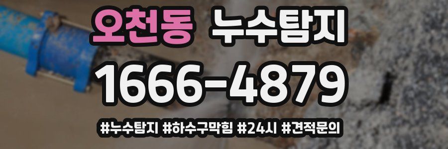 누수닥터 누수탐지