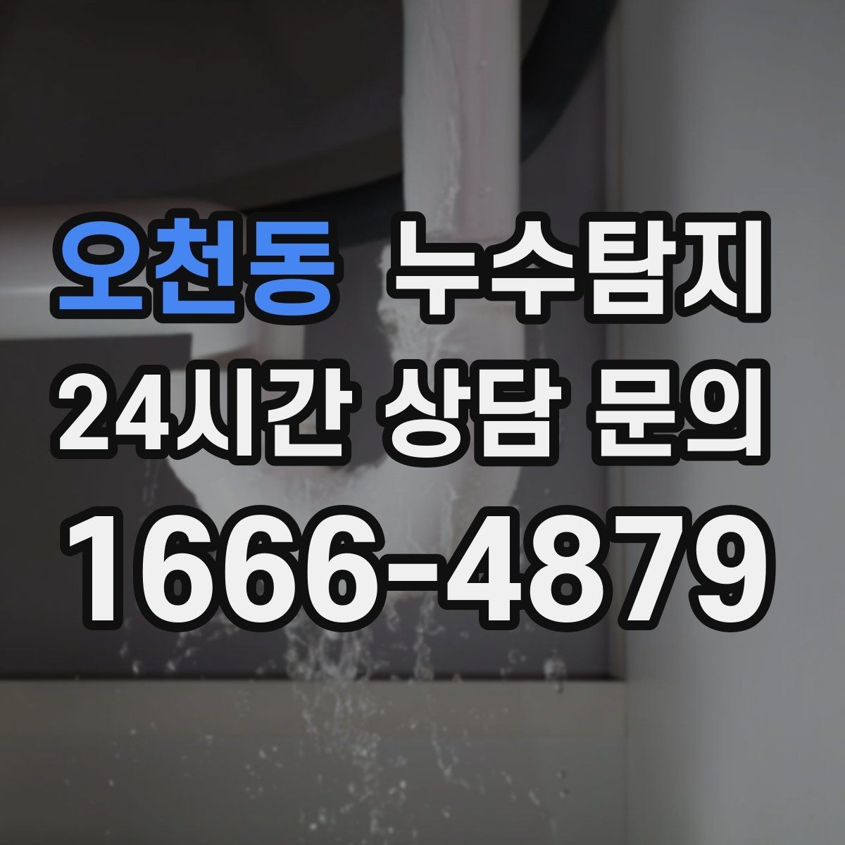 오천동 누수탐지 전세 계약 전 하자 점검