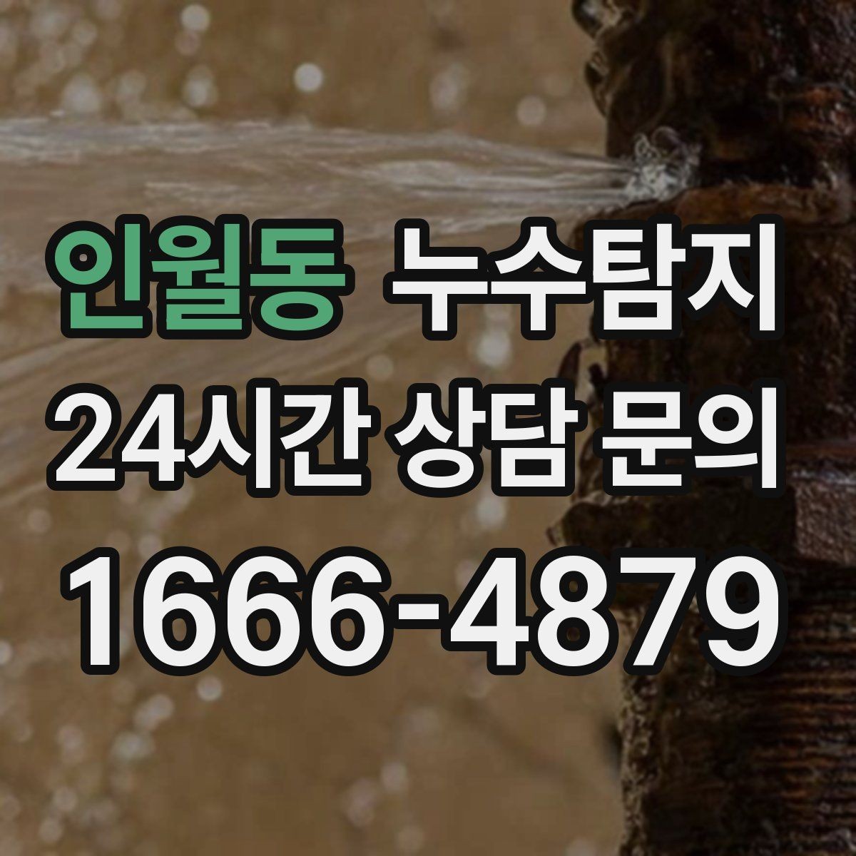 인월동 누수탐지 이사 전 집 상태 안심 점검