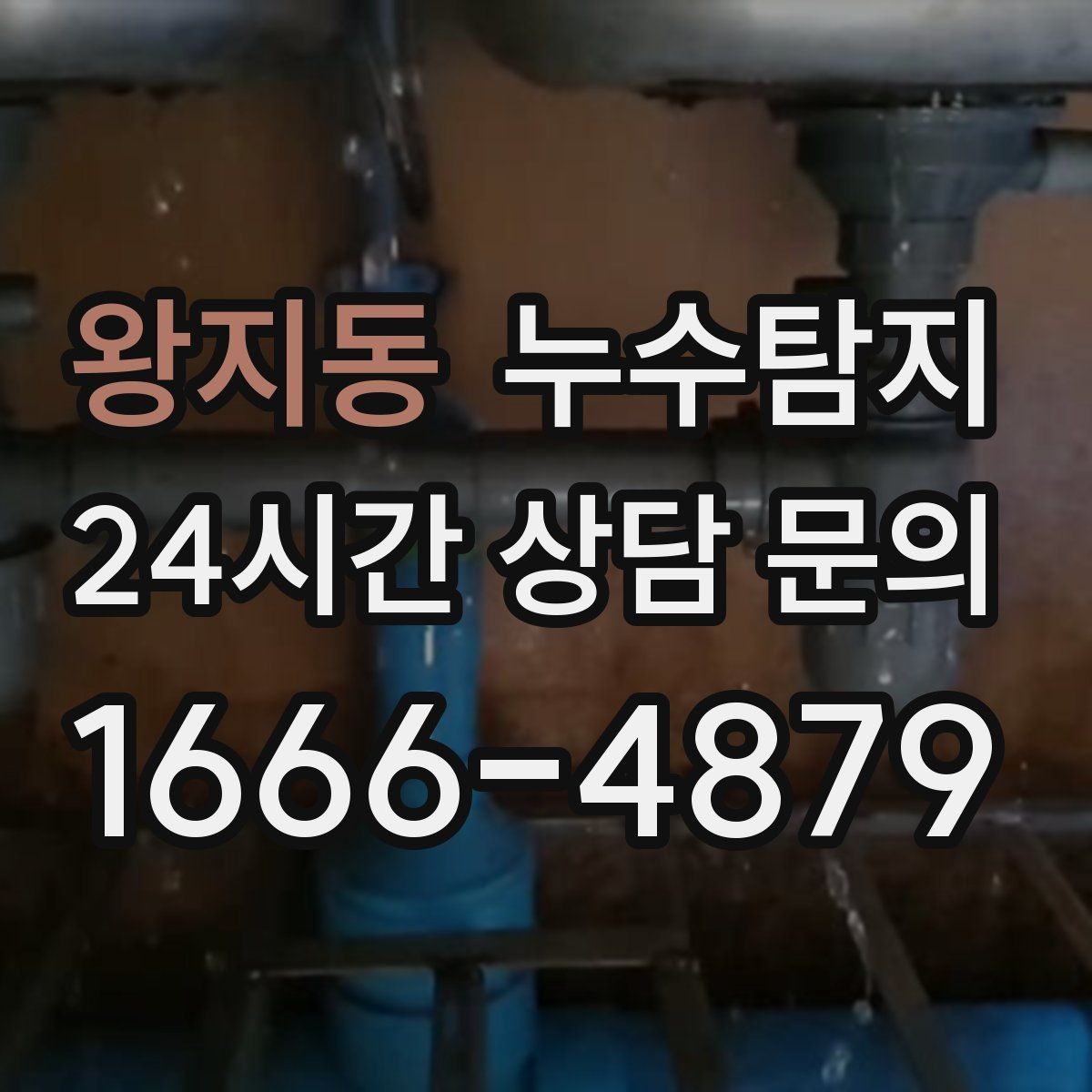 왕지동 누수탐지 사전 점검으로 일정 지킨 이야기