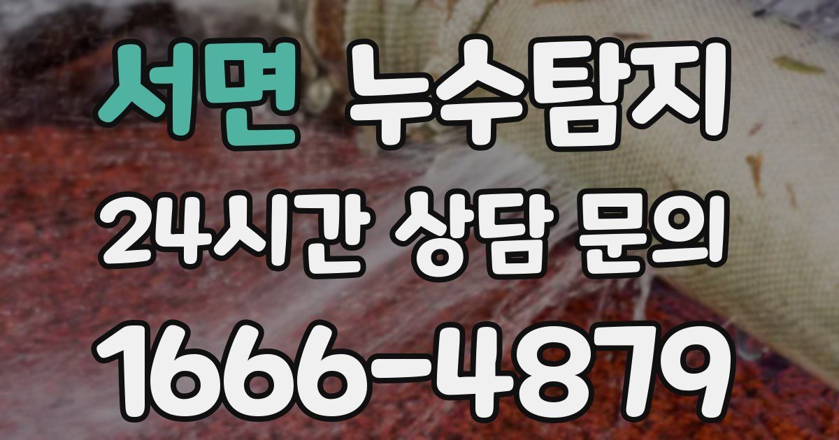 하수구막힘