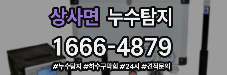 누수닥터 누수탐지