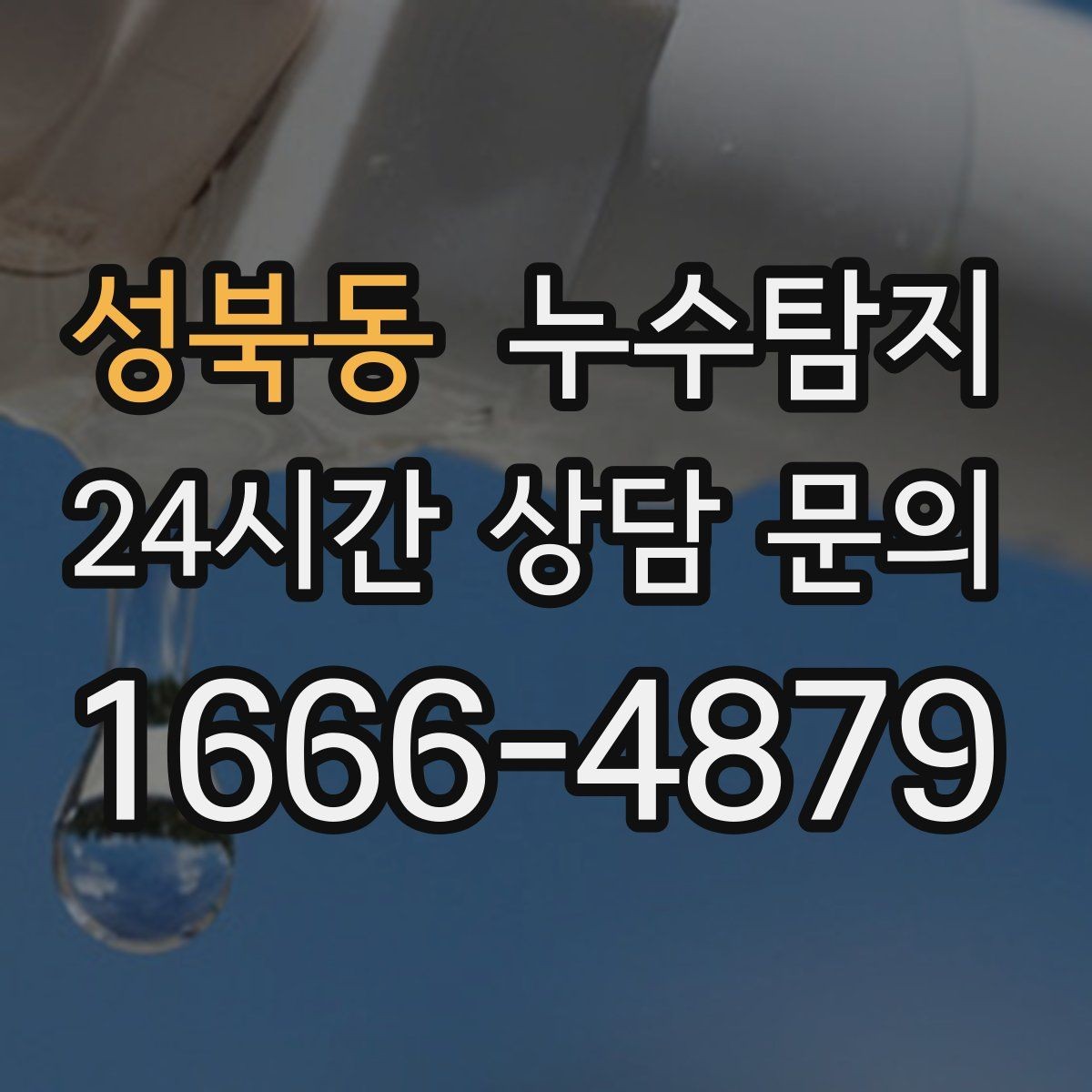 성북동 누수탐지 내시경으로 본 배관 내부 기록